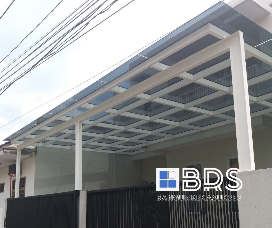 Desain Atap Kaca Laminated