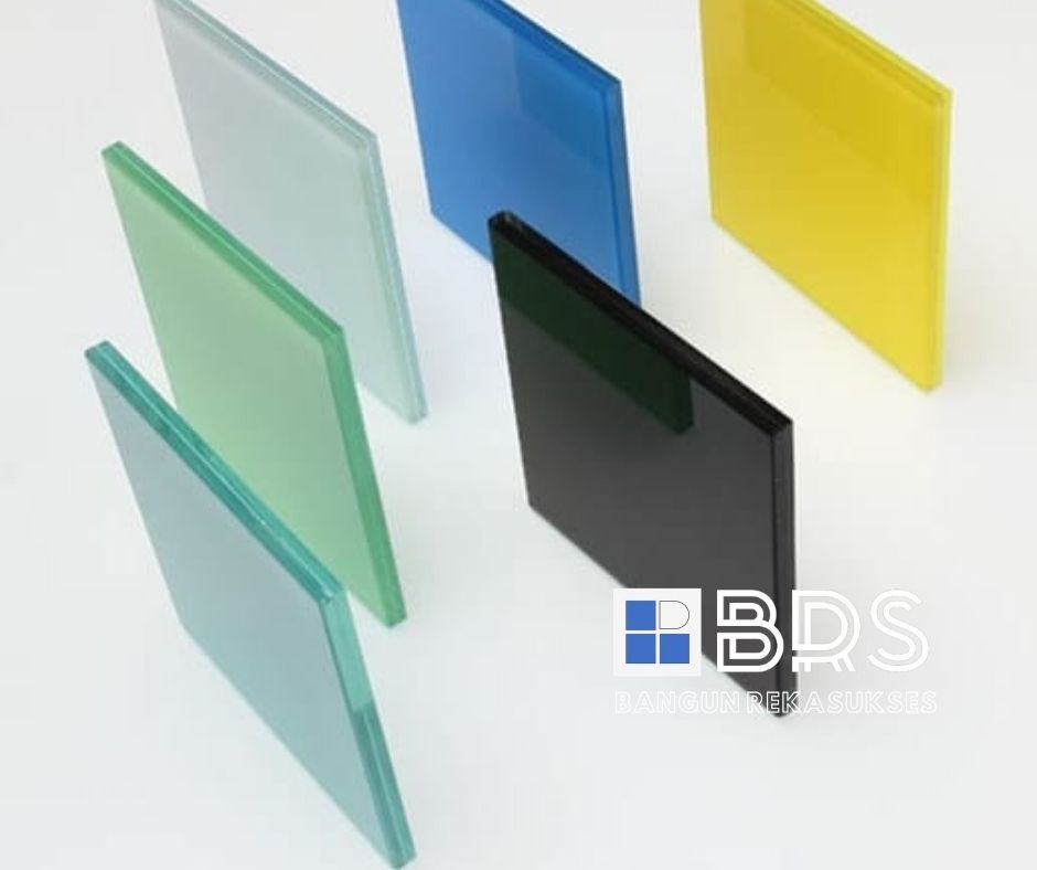 Kanopi Kaca Dark Gray