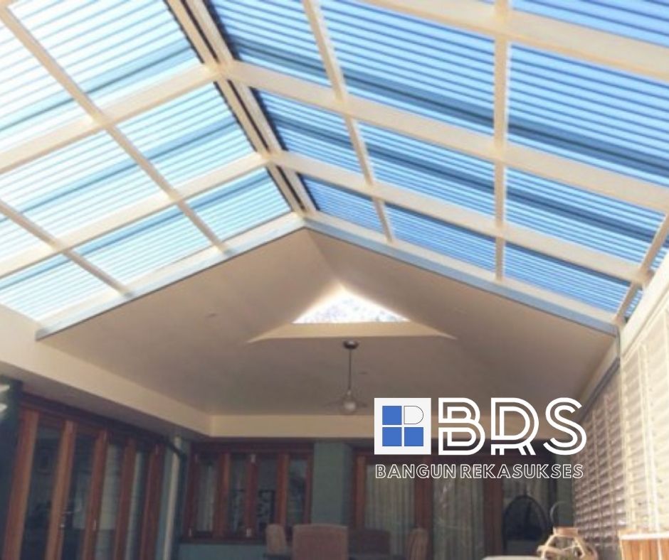 Atap Solarflat Rangka Holow 60x40 4 Jual Atap Solarftuf Gelombang