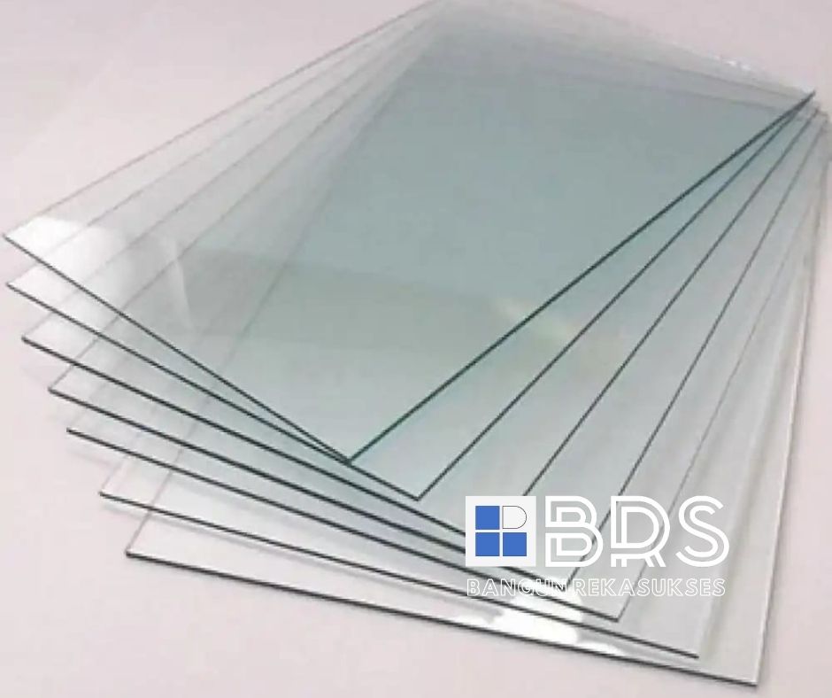 Jual Atap Parkiran 3 Kaca Atap Tempered Clear